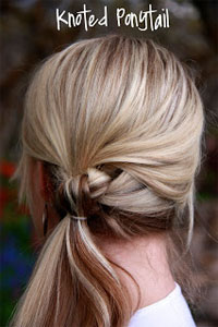 Knoted-Ponytail