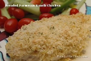 Breaded Parmesan Ranch Chicken