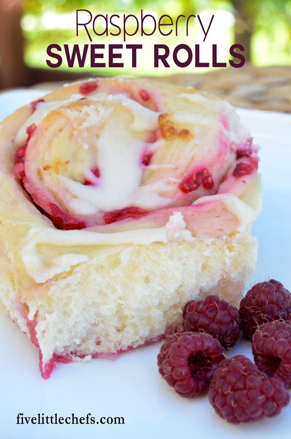 Soft and fluffy Raspberry Sweet Rolls are filled with juicy raspberries and topped with a cream cheese glaze. Bake for special occasions or to impress guests.