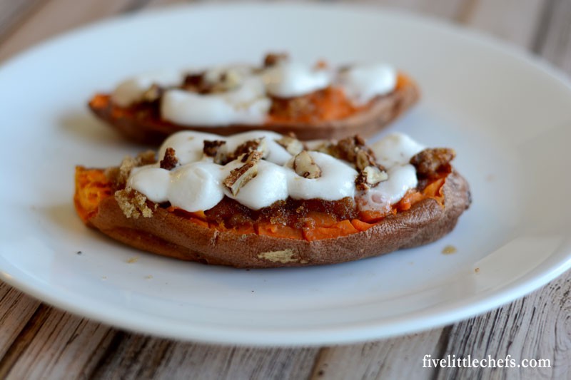 This Microwave Baked Sweet Potato recipe is easy and quick to make not just for Thanksgiving but for any time of the year. One sweet potato can serve 2 people. This is a great last minute side dish with amazing results!