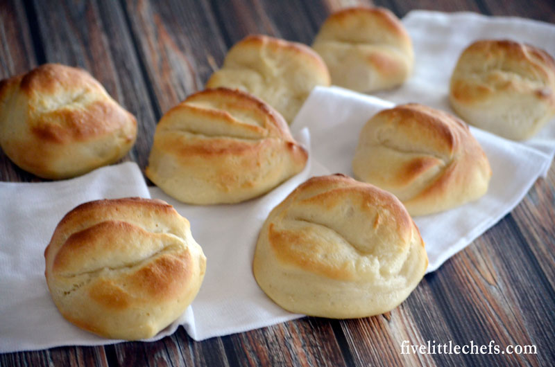 Refrigerator Rolls is an easy recipe. The dough can be made ahead of time and then placed in the refrigerator to bake later. Dough stays good for up to 4 days. Perfect when you are cooking for one or two a night.