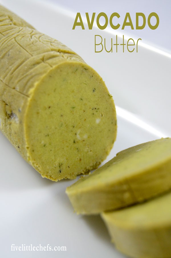 Avocado butter recipe is easy to whip up. Add to the top of a grilled piece of meat, fish, toast or corn on the cob to jazz it up. Impress your guests with minimal work.