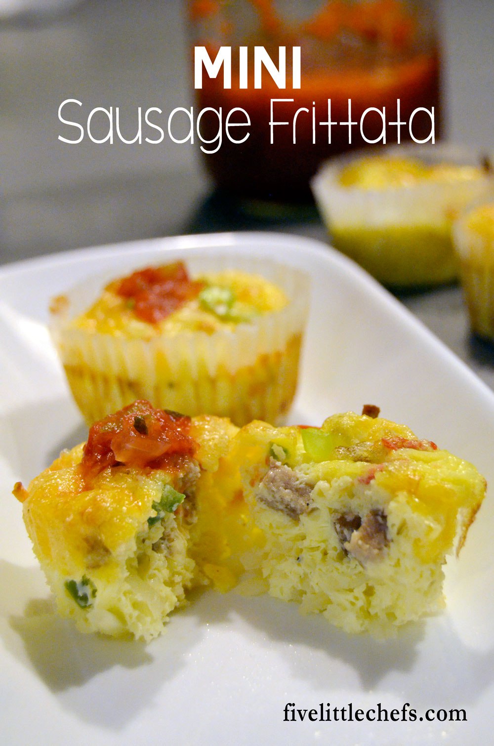 Mini sausage frittata with cheese, hash browns and eggs is one of my favorite breakfast recipes. It would also be great for brunch or the occasional breakfast for dinners.