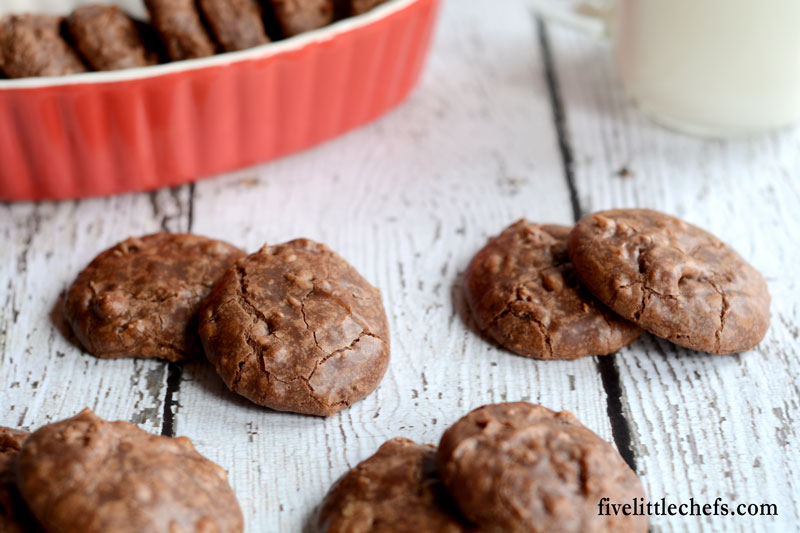 Brownie cookies are brownies and cookies all in one. If you love the chewy, chocolate corners of the brownie pan you will love these brownie cookies. This from scratch recipe is easy and fast. You will need to make a second batch!