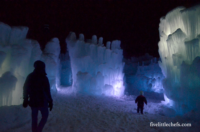 Ice Castles in Midway, Utah are spectacular. This is one destination my family of all ages looks forward to visiting each winter. Throne, tunnels, ice slide and more!